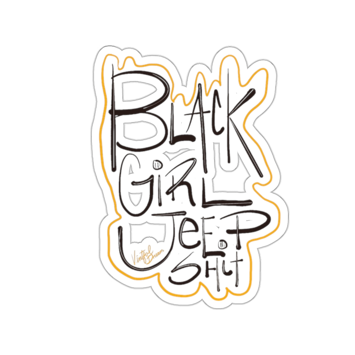 Bold jeep Stickers