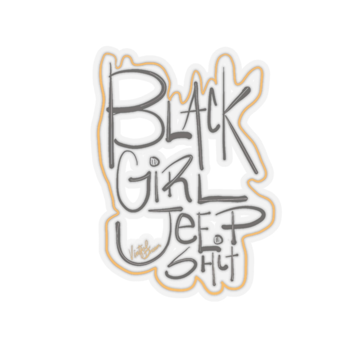 Bold jeep Stickers