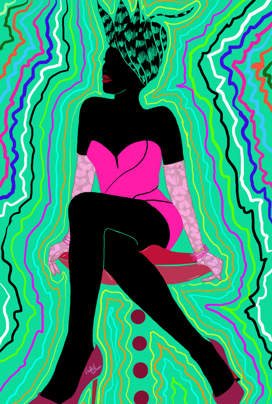 Flamingo Lady