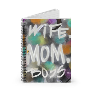 Wife Mom Boss Thoughts Notebook