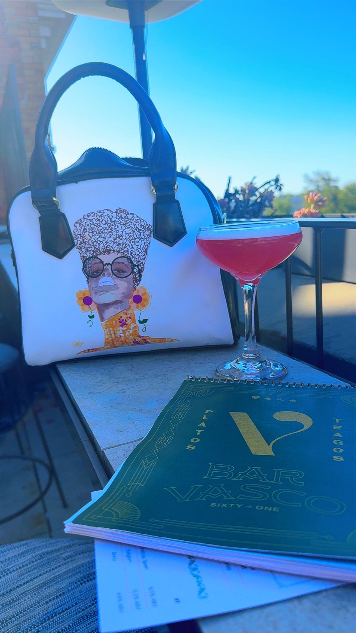 Face Card – Statement bag