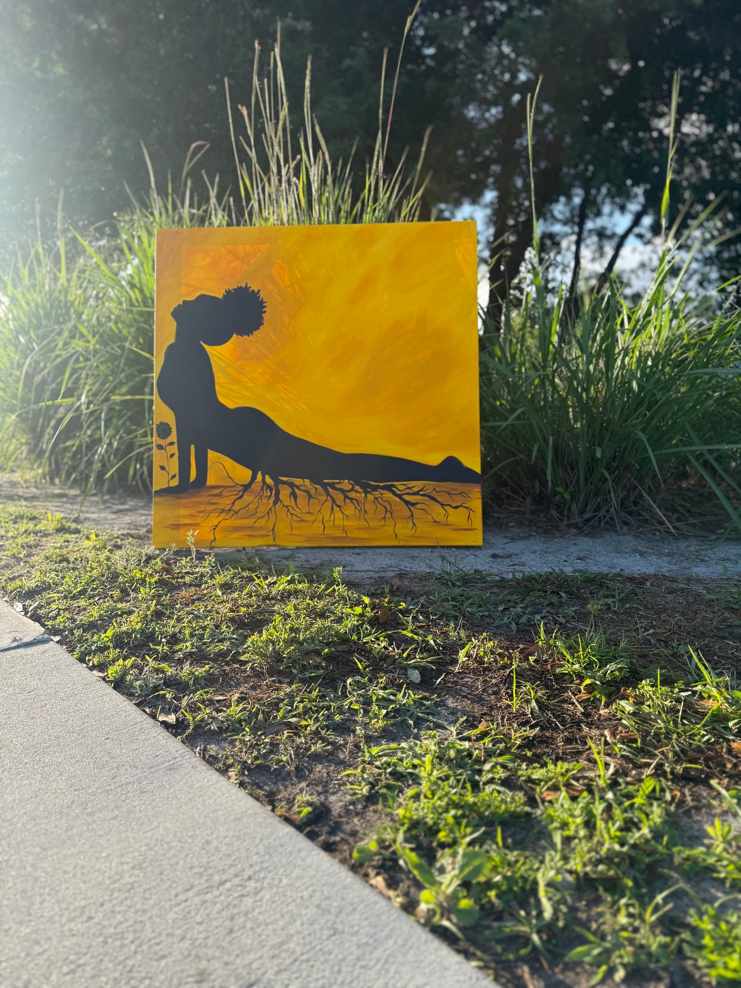 Rooted- Original Painting by Sherelle M. White (SMW)