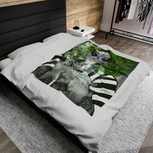 Load image into Gallery viewer, Beetlejuicy Plush Blanket
